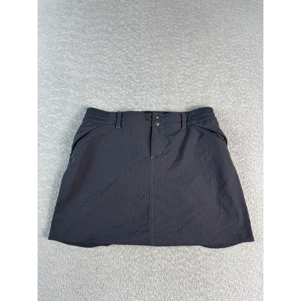 Kuhl Skirtβ Womens 8 Black Outdoor Performance Hiking Stretch Pockets Athletic